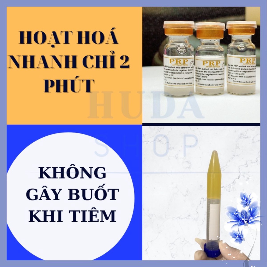 Thrombin - Chất hoạt hoá nhanh PRP 1 phút 17 giây