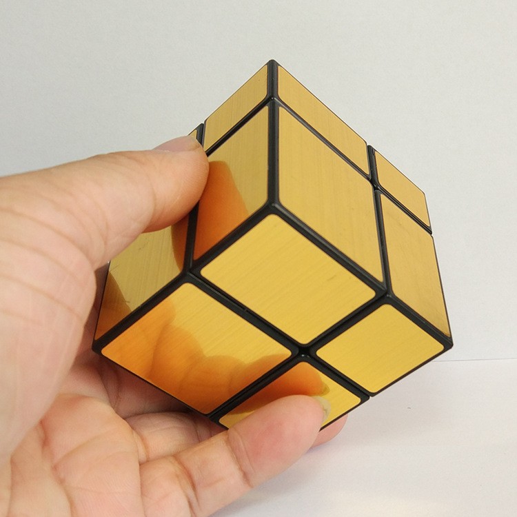 Rubik gương ShengShou - Mirror2x2x2 - 2x2 - Gold - Vàng