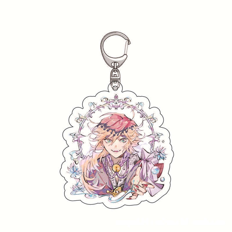 Móc Khóa Nhựa Acrylic Hình Nhân Vật Hoạt Hình Anime Demon Slayer