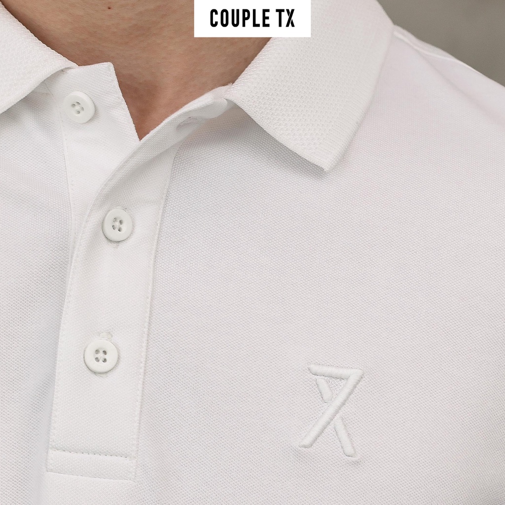 Áo Thun Polo Basic Nam Thêu Logo Couple TX