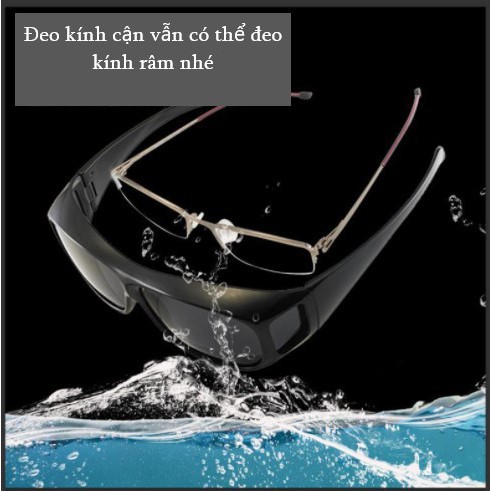 Kính râm lái xe ban đêm, không làm lóa mắt, mờ mắt đi mưa MK04