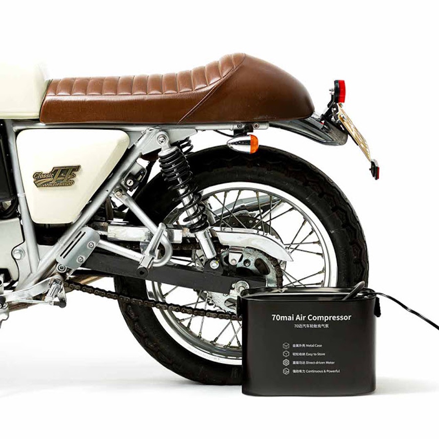 Máy Bơm Lốp Xe Ô Tô Xiaomi 70mai Air Compressor Midrive TP01- Hàng Chính Hãng, Full VAT, Bảo Hành 12 Tháng