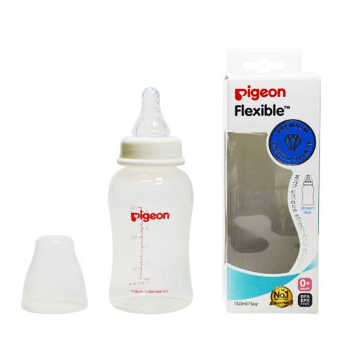 BÌNH SỮA PIGEON FLEXIBLE 250ML CỔ NHỎ