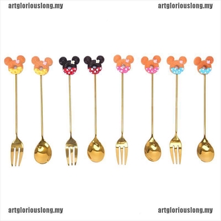 Muỗng cà phê/ăn tráng miệng hình hoạt hình dễ thương