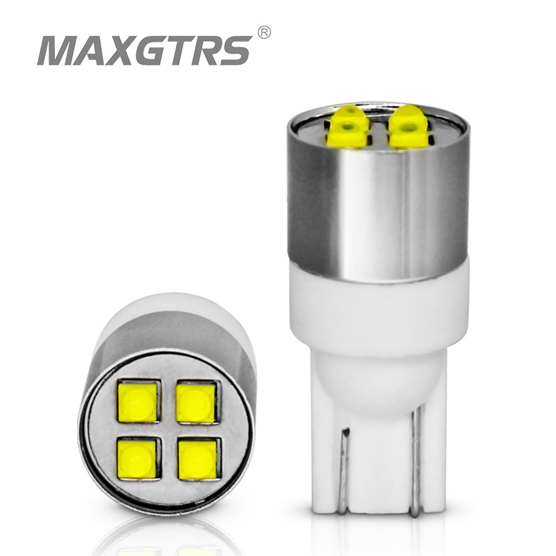 Bóng Đèn Led Maxgtrs T10 194 W5W Cree 4-smd Cho Xe Hơi Bmw Audi