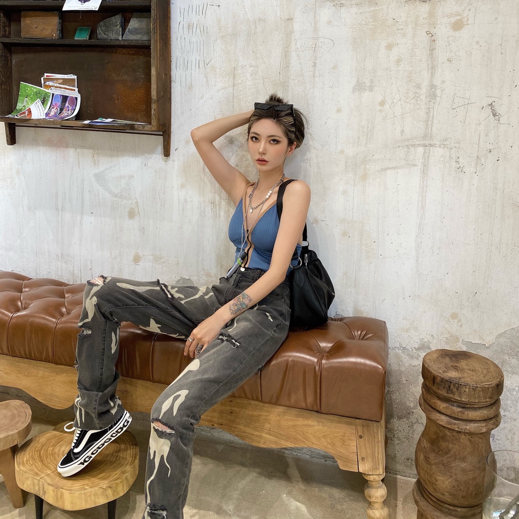 Cocory vn Áo Ngực Phối Khóa Kéo Có Mút Ngực Gợi Cảm Thời Trang Cho Nữ