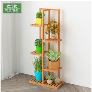 Kệ trang trí cây cảnh decor 5 tầng