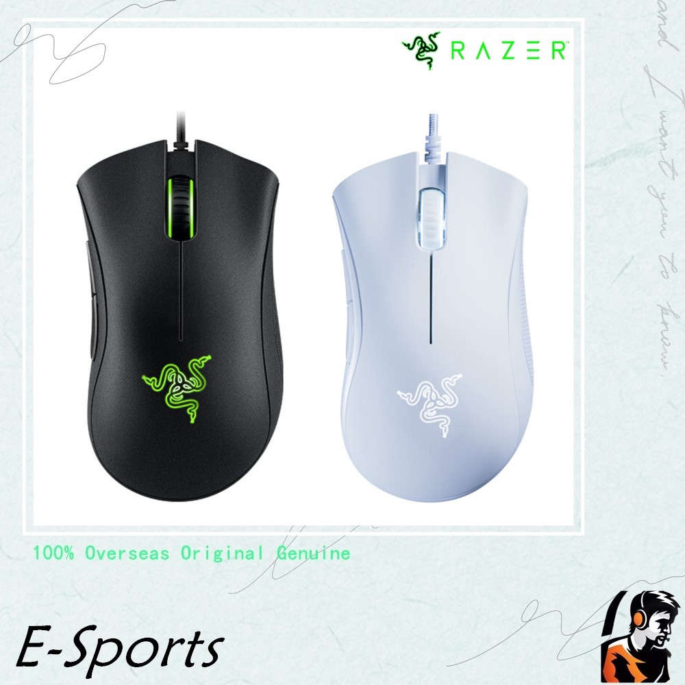 Chuột chơi game RAZER DEATH ADDER 6400 DPI 2 màu đen/trắng 1988PC