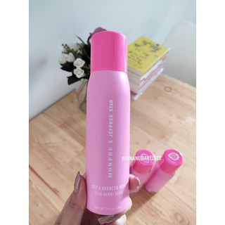 Xịt giữ Makeup Morphe Jeffrree Star Set & Refresh Mist (bill Mỹ)