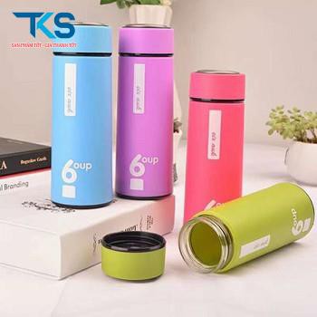 Bình nước giữ nhiệt 6 oup lõi thủy tinh 450ml