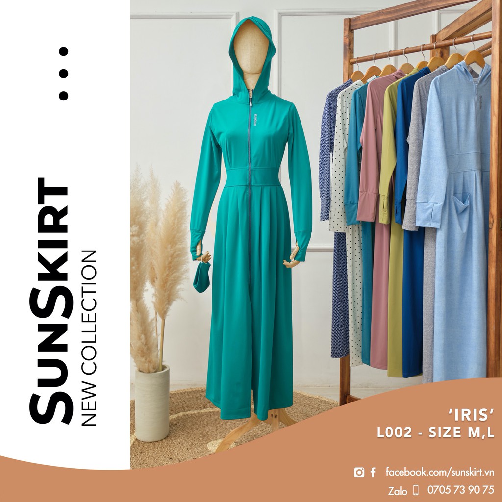 Áo Chống Nắng Nữ (HÀNG CAO CẤP) Dáng Dài, Liền Thân | BigBuy360 - bigbuy360.vn