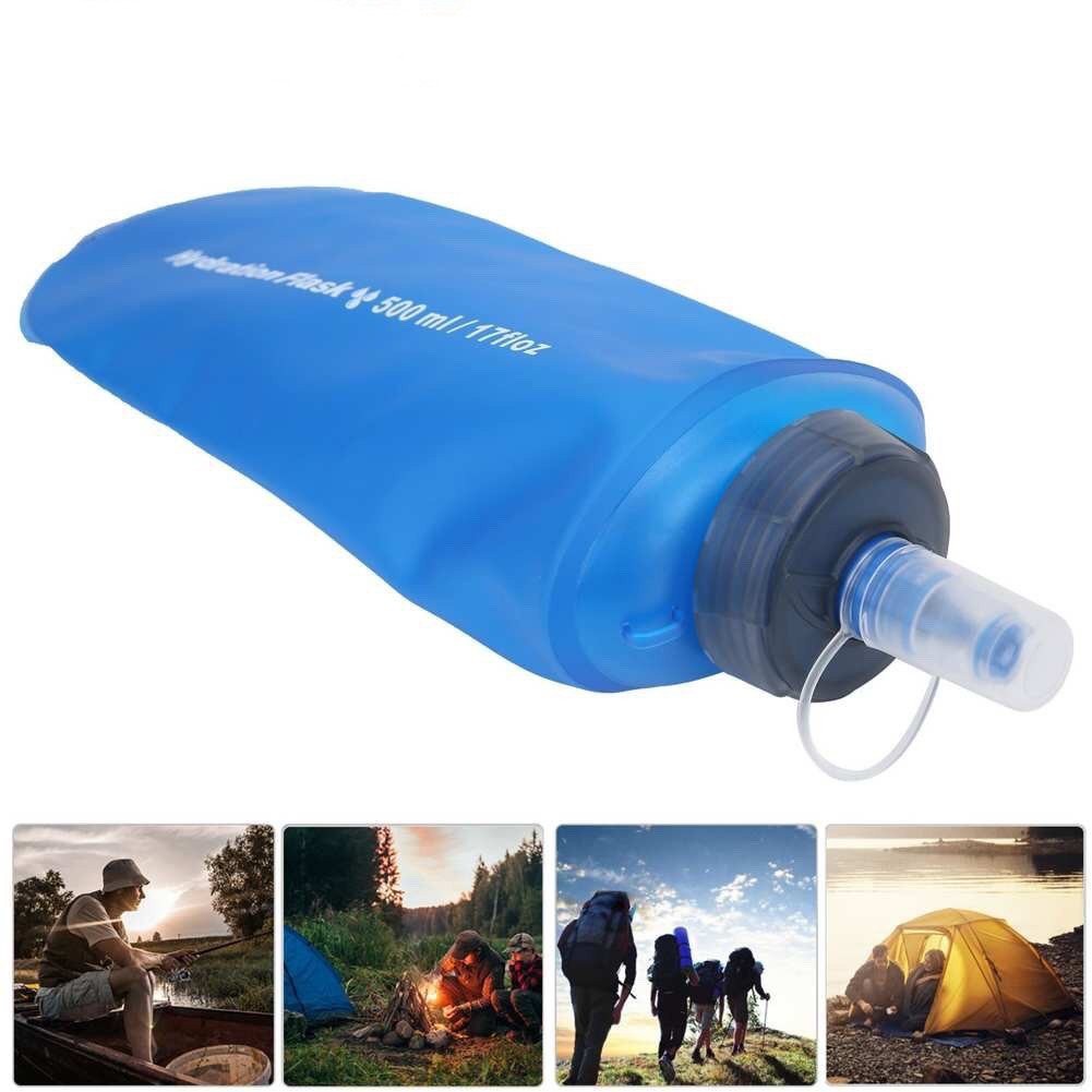 Bình nước dẻo bằng nhựa mềm HYDRATION FLASK 500ml