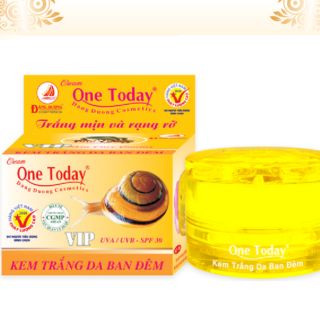 Kem dưỡng trắng da ban đêm One Today