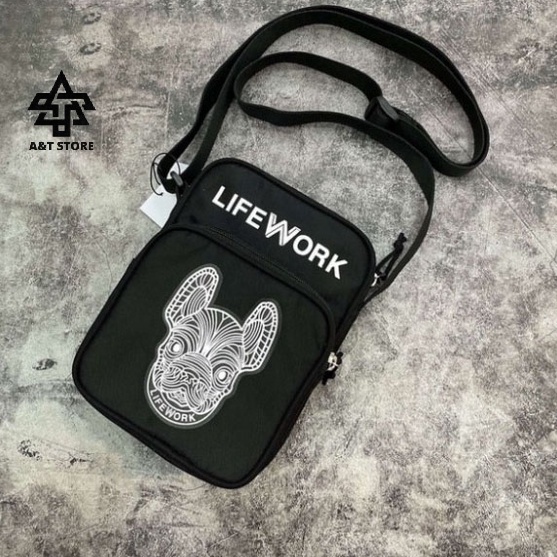 Túi Đeo Chéo LIFEWORK LK4 Logo Mini Bag Full Tag Code