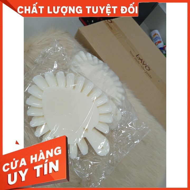 Móng quạt sơn nail  móng dáng đẹp , from chuẩn, Chất liệu nhựa loại tốt, độ bền cao, bám keo chắc chắn.