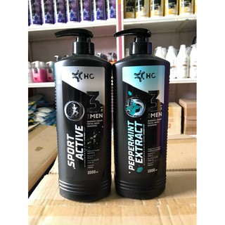 Tắm gội toàn thân hương nước hoa hc - men 1000ml