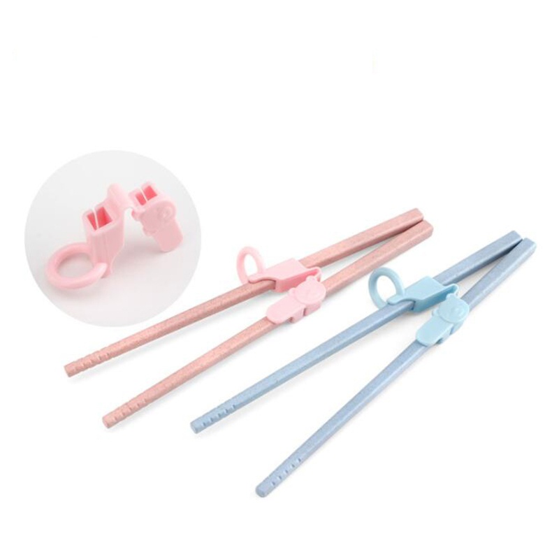 Set 3 Muỗng Đũa Cho Bé Tập Ăn
