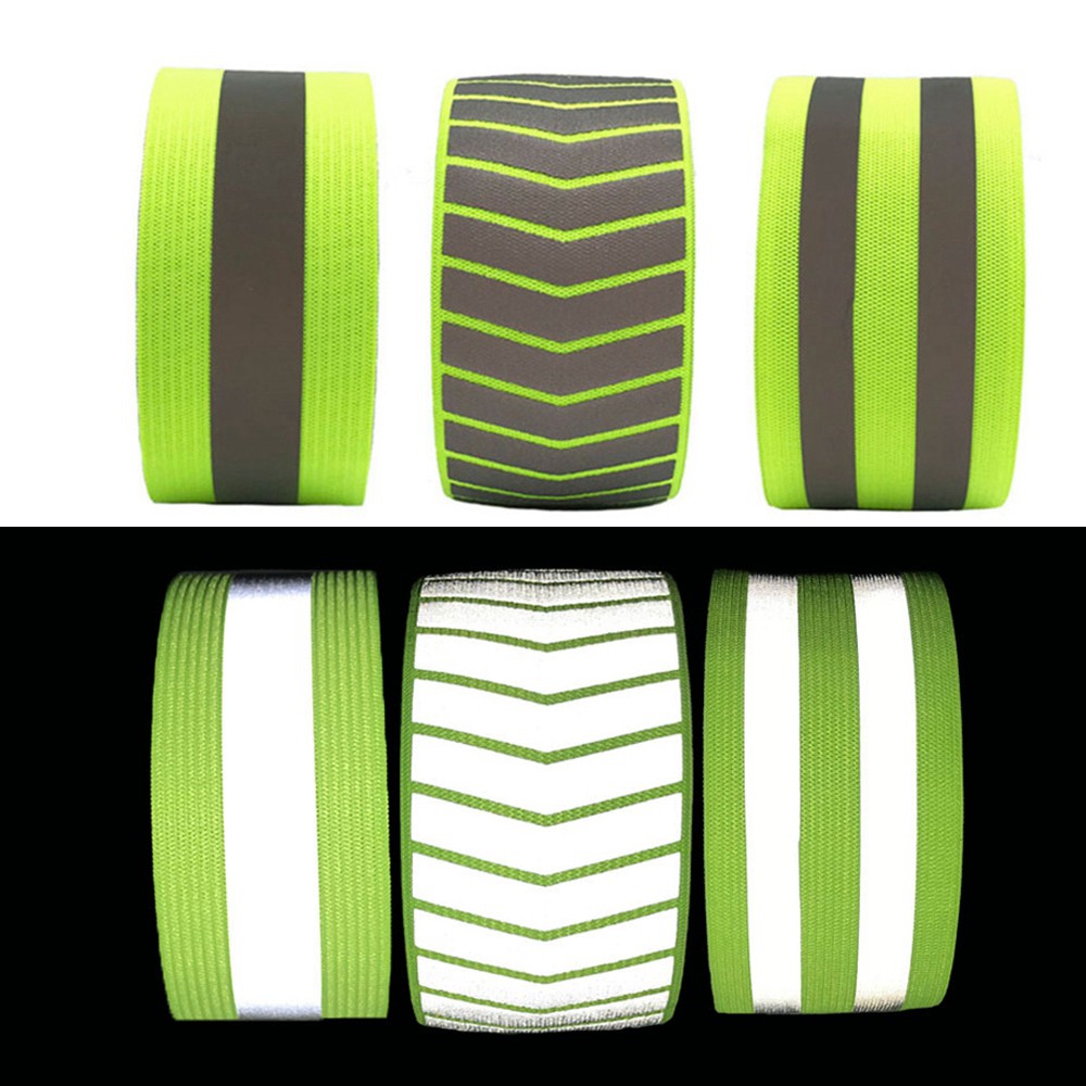 Băng đeo cổ tay phản quang in chữ thiết kế chất lượng cao