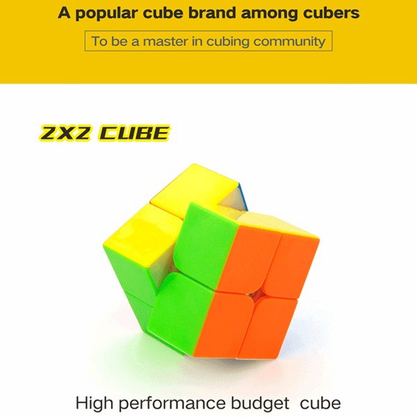 Bộ 4 Khối Rubik Phát Triển Trí Thông Minh Cho Bé  2x2 3x3 4x4 5x5