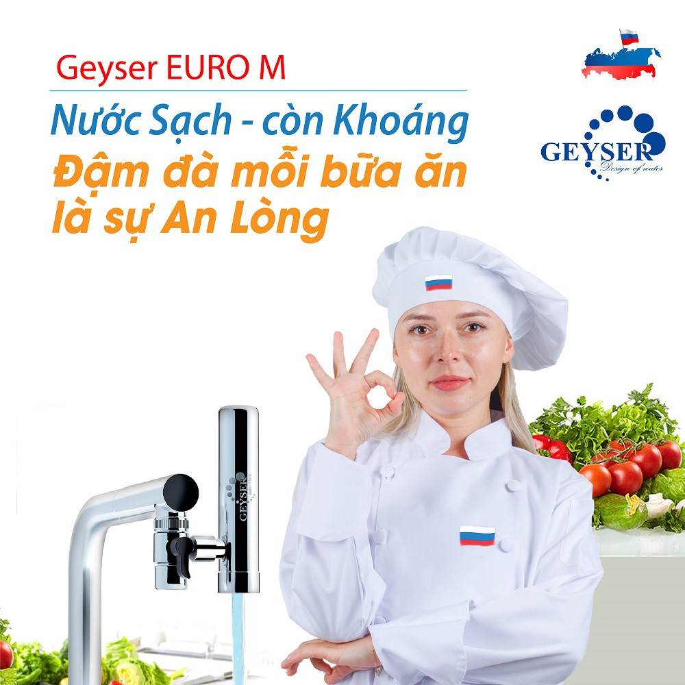 Máy Lọc Nước Tại Vòi - Geyser Euro