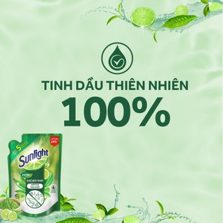 Nước rửa chén Sunlight thiên nhiên 3.4kg (túi)