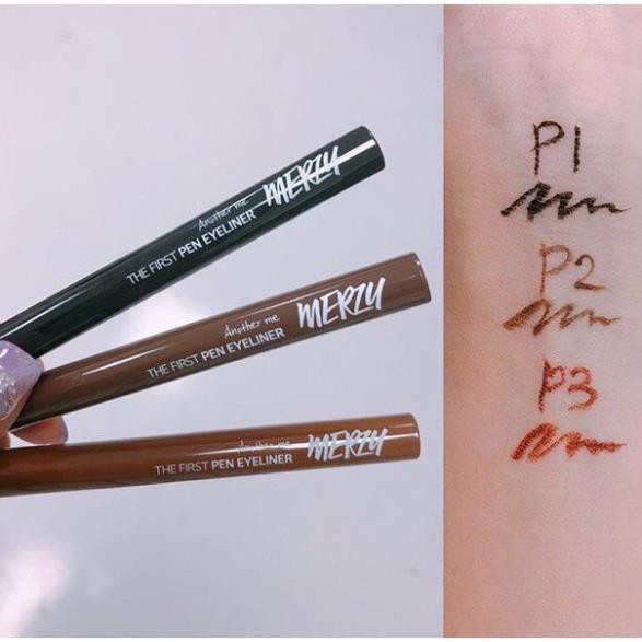 Bút Kẻ Mắt Nước Chống Trôi Merzy Another Me The First Pen Eyeliner