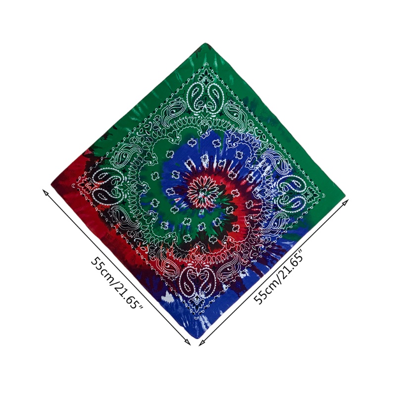 Khăn Trùm Đầu Dạng Xoắn In Họa Tiết Hoa Nhiều Màu Sắc Phong Cách Hip Hop