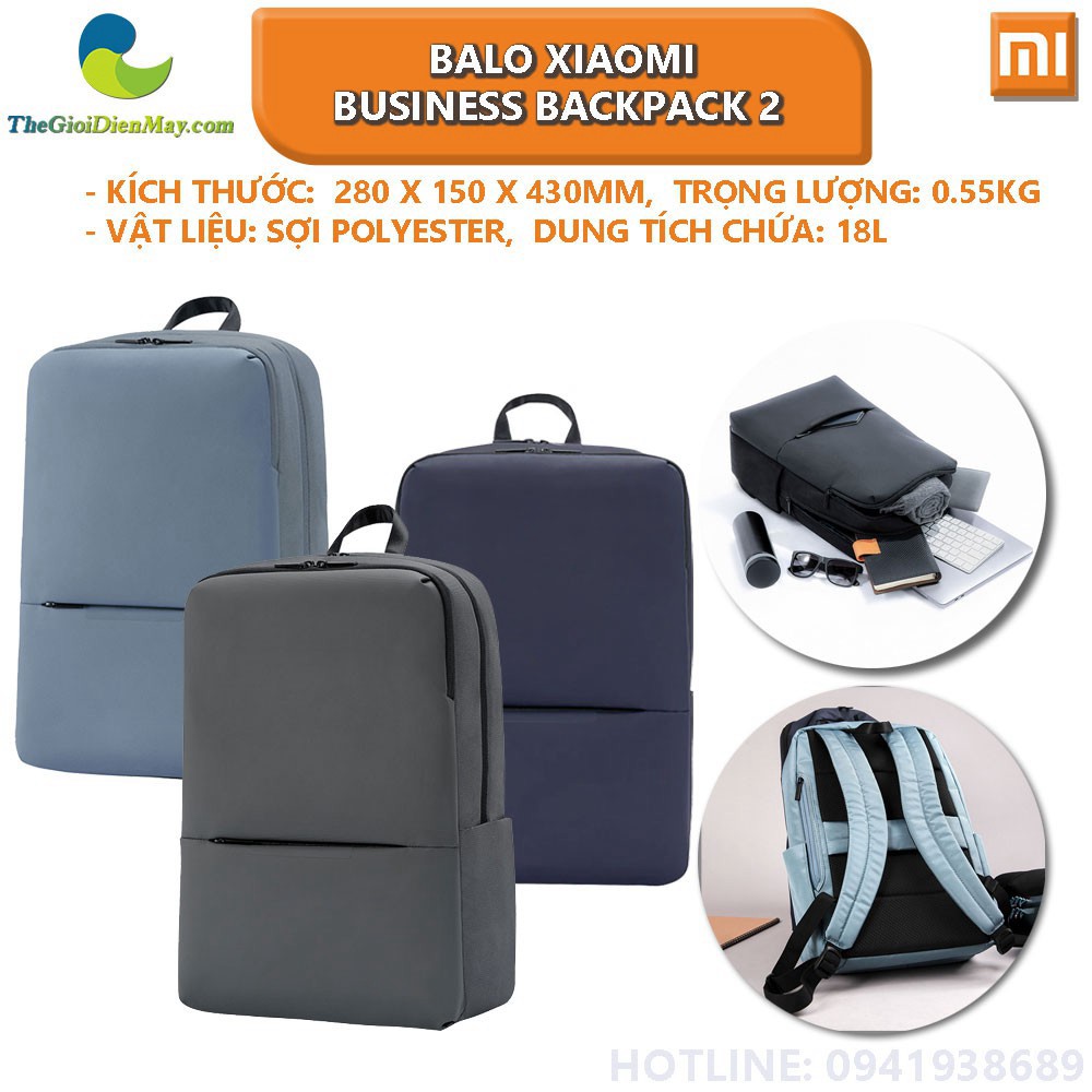 [ SALL OFF ] Balo Xiaomi Business Backpack 2 - Shop Thế Giới Điện Máy .