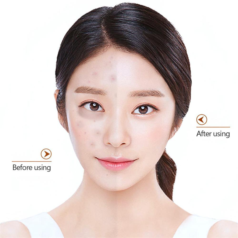 Kem Nền Dạng Lỏng 3 Màu Dưỡng Ẩm Kiểm Soát Dầu Che Phủ Lỗ Chân Lông Và Quầng Thâm M5S4
