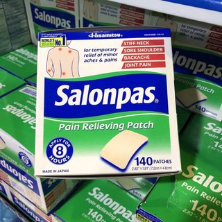 Miếng dán Salonpas 140 miếng của Mỹ