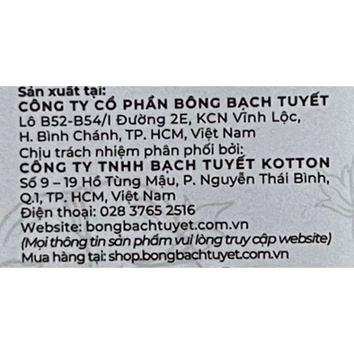 Tăm Bông Bạch Tuyết 42 que/gói