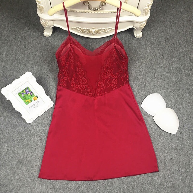 [TRỢ GIÁ-FREESHIP] VÁY NGỦ LỤA SEXY QUYẾN RŨ