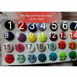 100 bộ cúc bấm T3 (9,5mm)