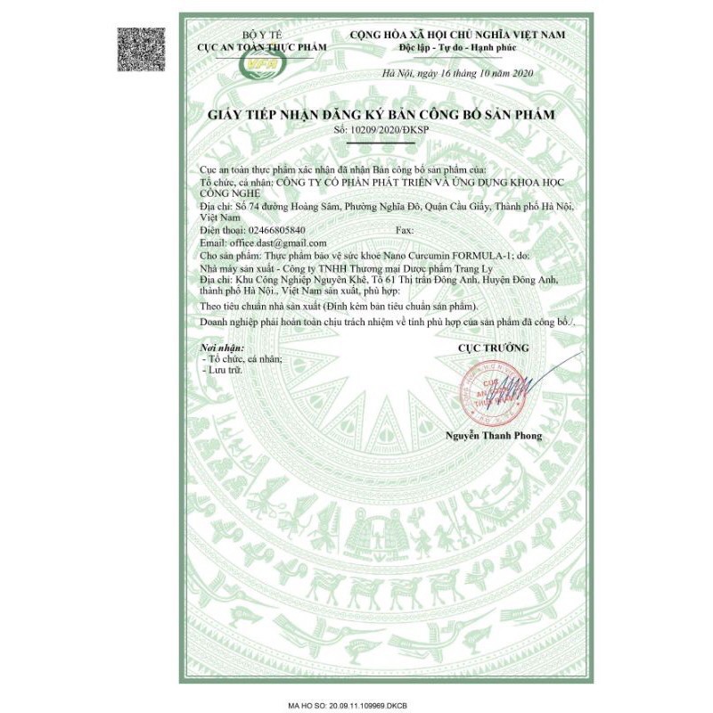 Nghệ nano  curcumin Premium 365 mẫu mới nhất | Thế Giới Skin Care