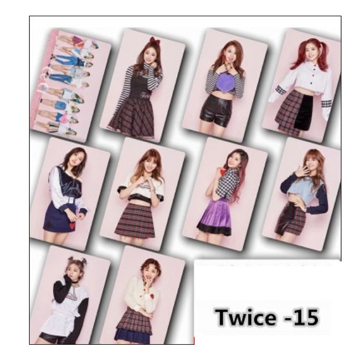 (9 mẫu) Card twice card in hình nhóm nhạc hàn quốc quà tặng xinh xắn dễ thương