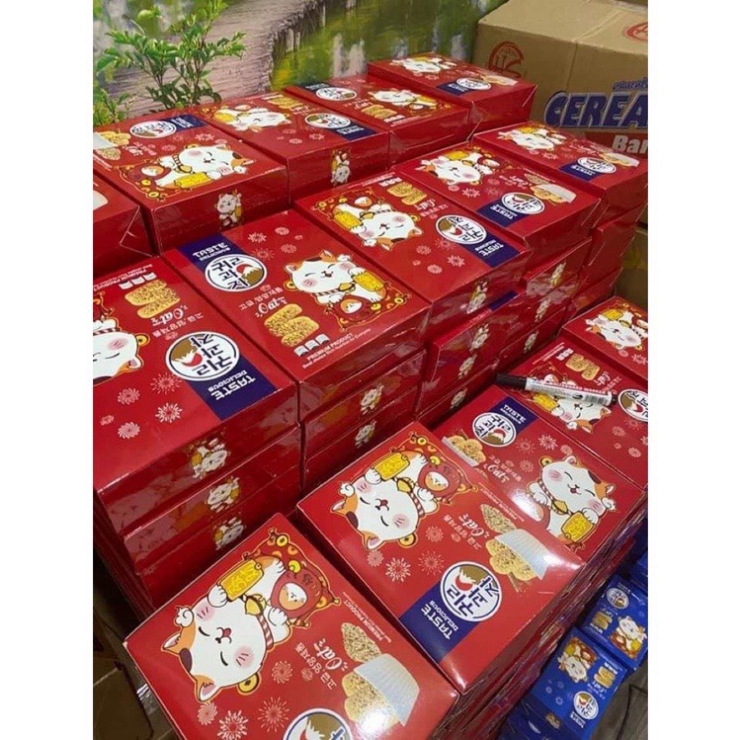 Bánh Yến Mạch Hàn quốc 150G Siêu Thơm Ngon Giòn Tan (Free Ship)