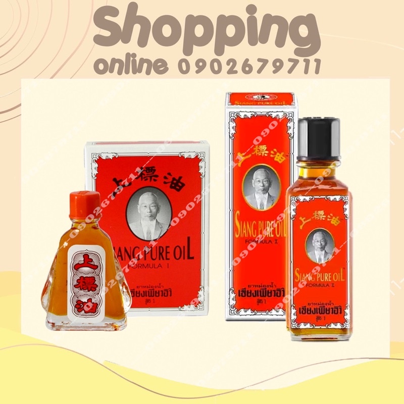 Dầu Siang Pure Oil Thái Lan 7ML