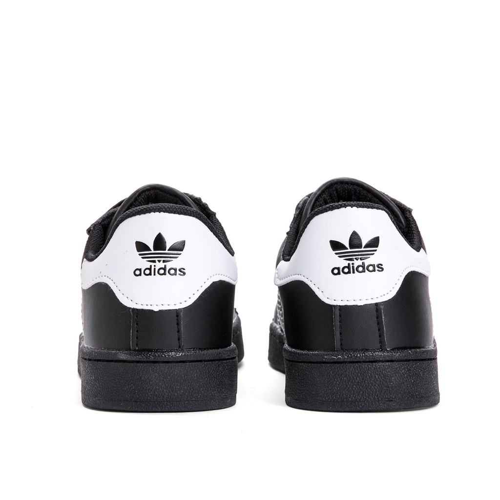 ! Giày thể thao Adidas Superstar cổ thấp chống trượt thoáng khí thời trang cho bé