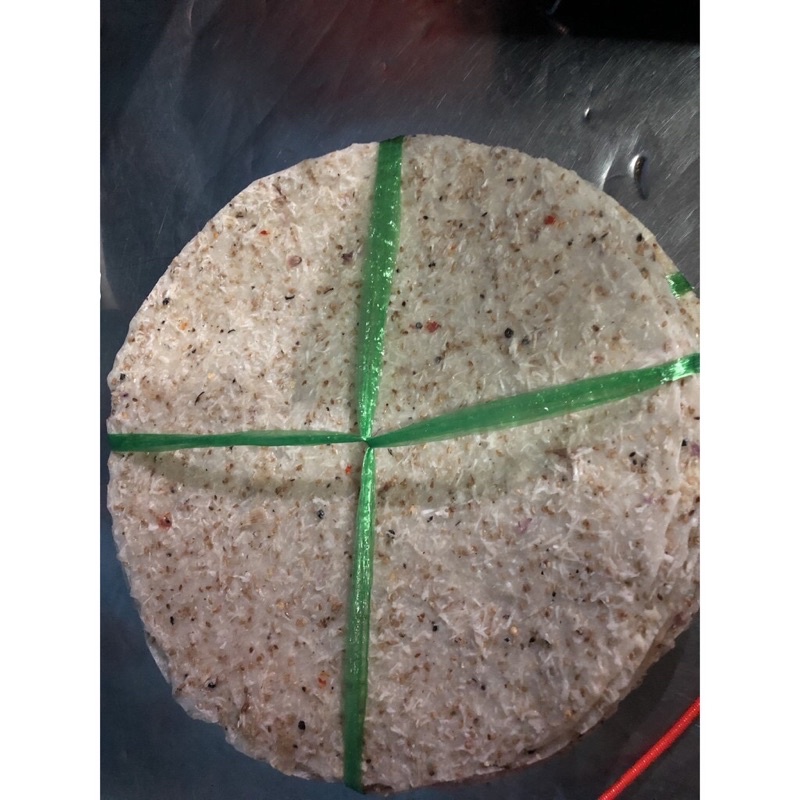 Bánh tráng dừa Bình Định 1 cái loại vừa bánh chưa nướng