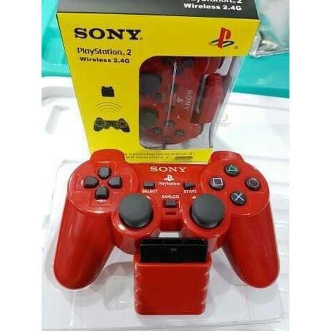 Tay Cầm Điều Khiển Chơi Game Không Dây Ps 2 Ps2 Pc Usb