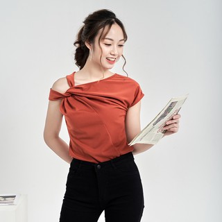 Áo Kiểu Lệch Vai Sang Chảnh