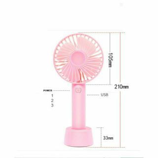 Quạt cầm tay mini tích điện