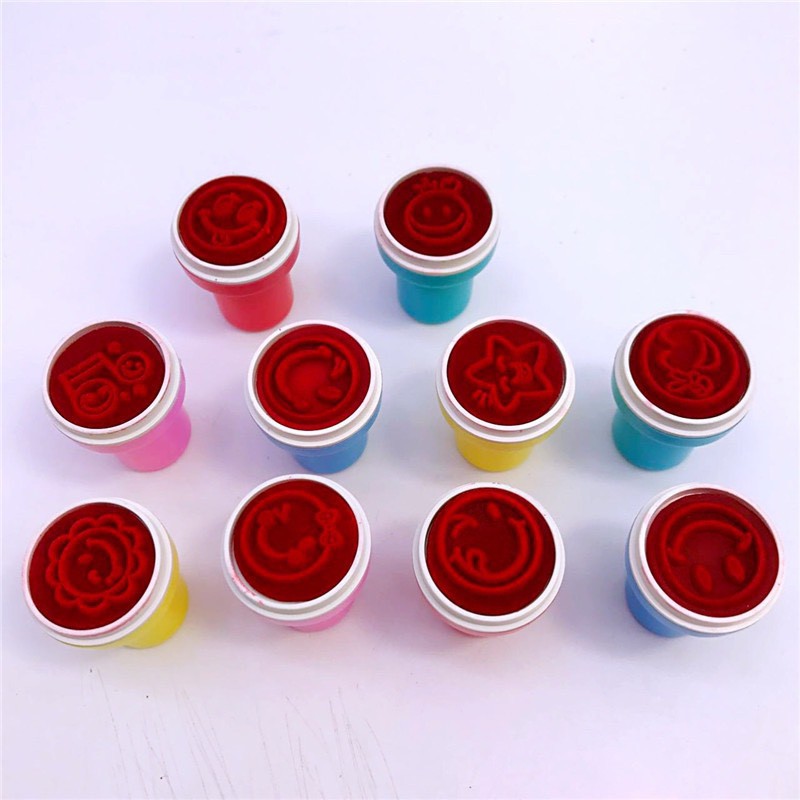 Bộ Sticker 10 Con Dấu Dành Cho Bé