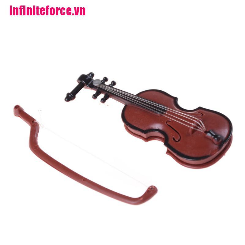 Đàn Violin Đồ Chơi Tỉ Lệ 1: 1 Dành Cho Nhà Búp Bê