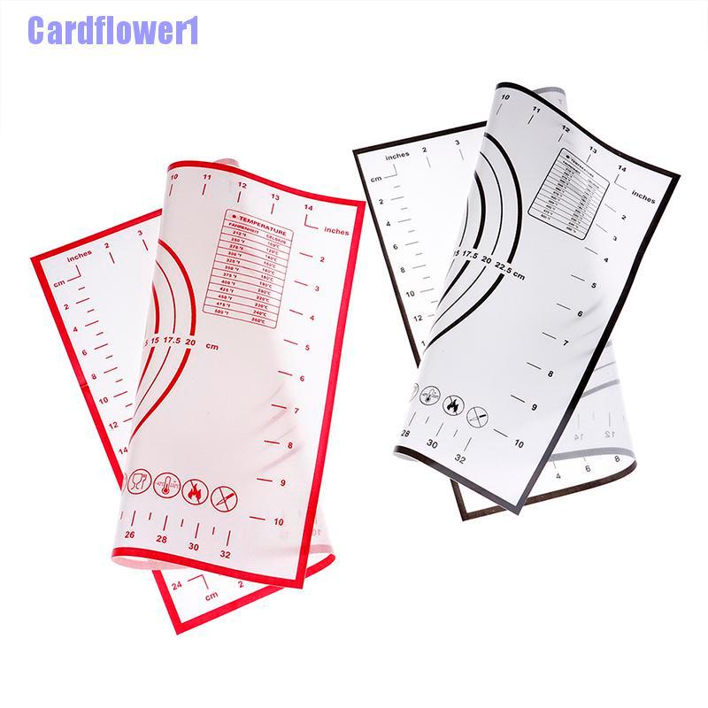 Thảm Nướng Bánh Bằng Silicon Chống Dính Kích Thước 30x40