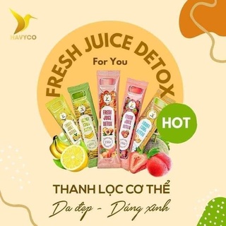 (Tặng bình pha) Detox vy((()))tea giảm cân