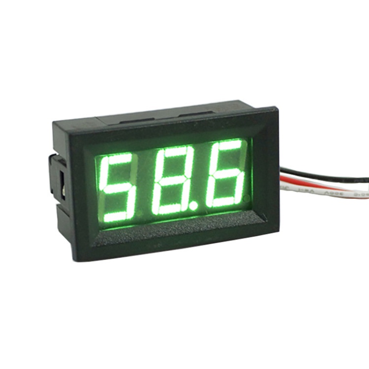 Đồng Hồ Đo Điện Áp DC 0-100V 3 Dây Dùng Cho Xe Điện