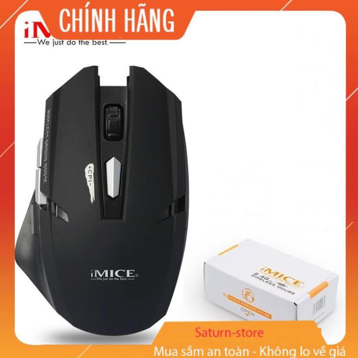 Chuột không dây máy tính Imice E1800 Pro hàng bảo hành chính hãng - siêu nhanh nhay, kiểu dáng ĐẸP MẮT