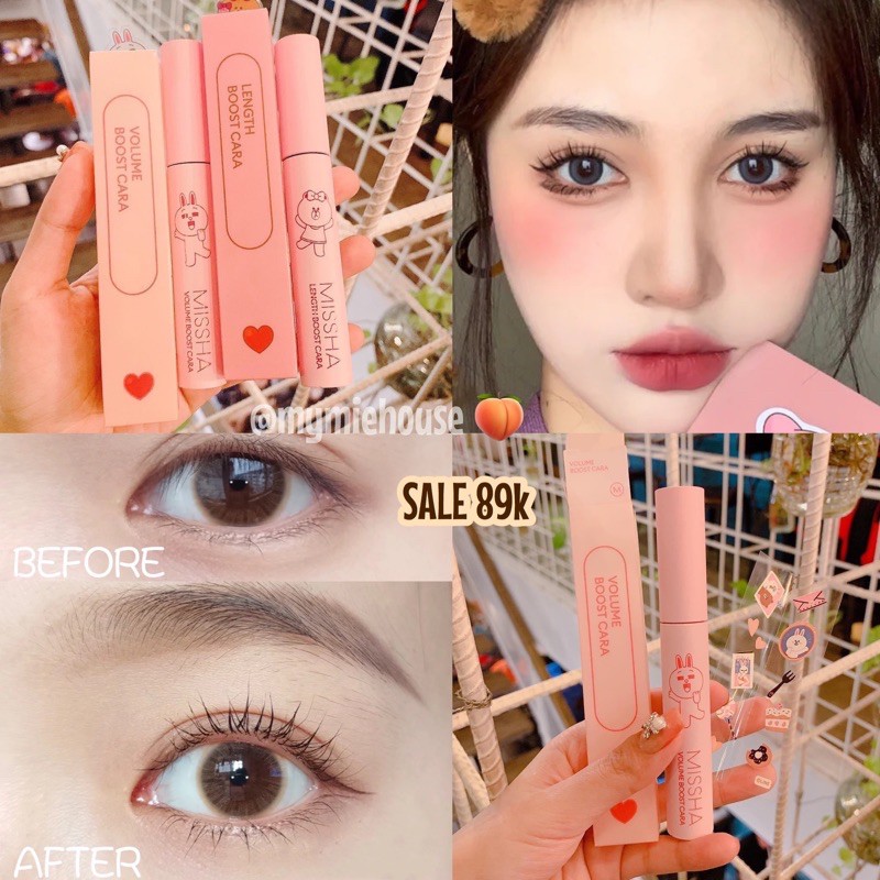 MASCARA BOOST CARA MISSHA LINE FRIEND