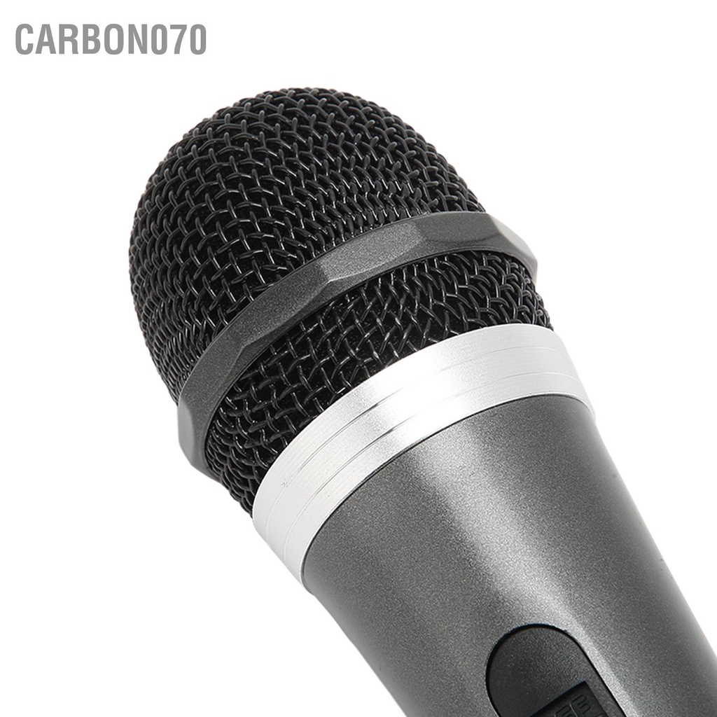 [Hàng HOT] Micro hát Karaoke Cầm Tay 6.5mm Có Dây 3M Cho Loa Khuếch Đại Âm Thanh【Carbon070】